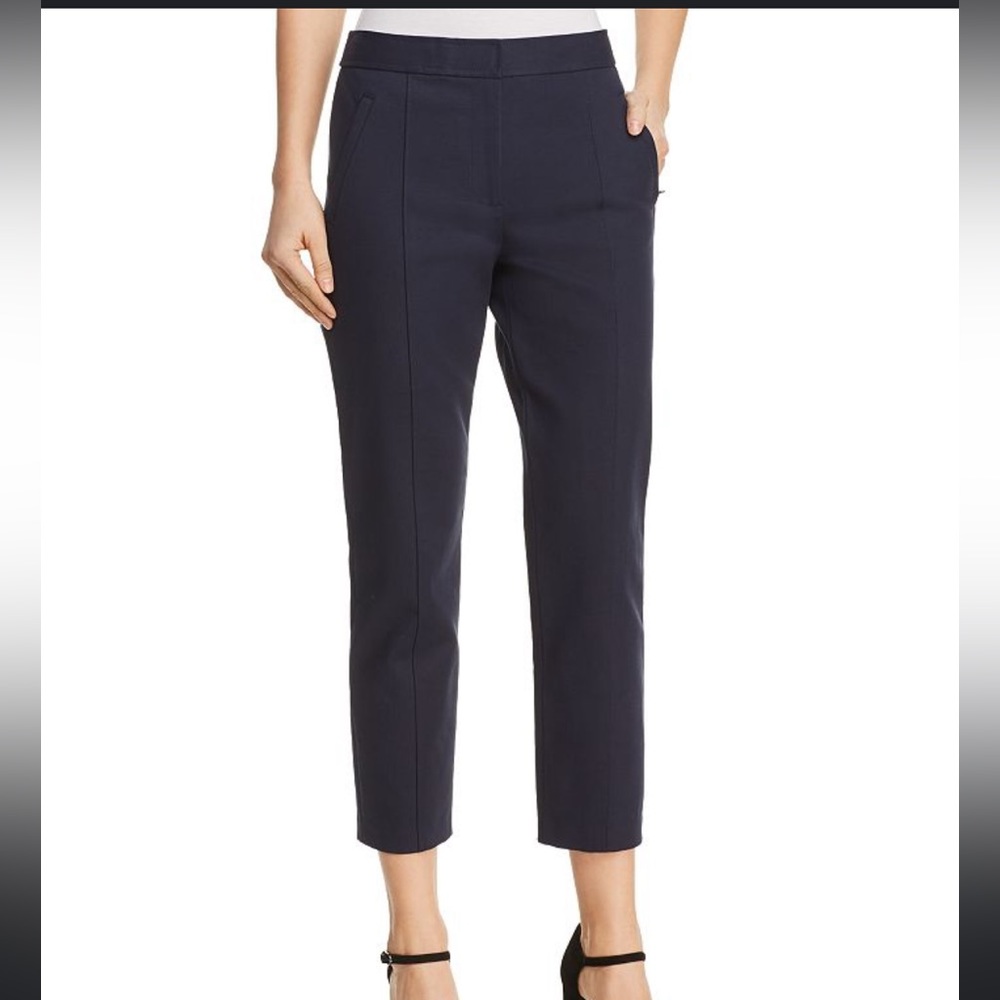 Tory Burch Women's Vanner Slim Leg Ankle Pant